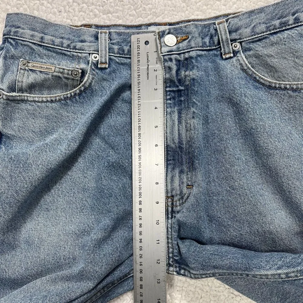 Calvin Klein Jeans Easy Fit Men's 36x30 (Actual‎ 34x29) Y2K Streetwear Grunge